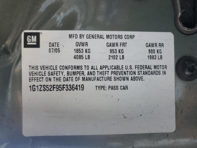 Photo 11 VIN: 1G1ZS52F95F336419 - CHEVROLET MALIBU 