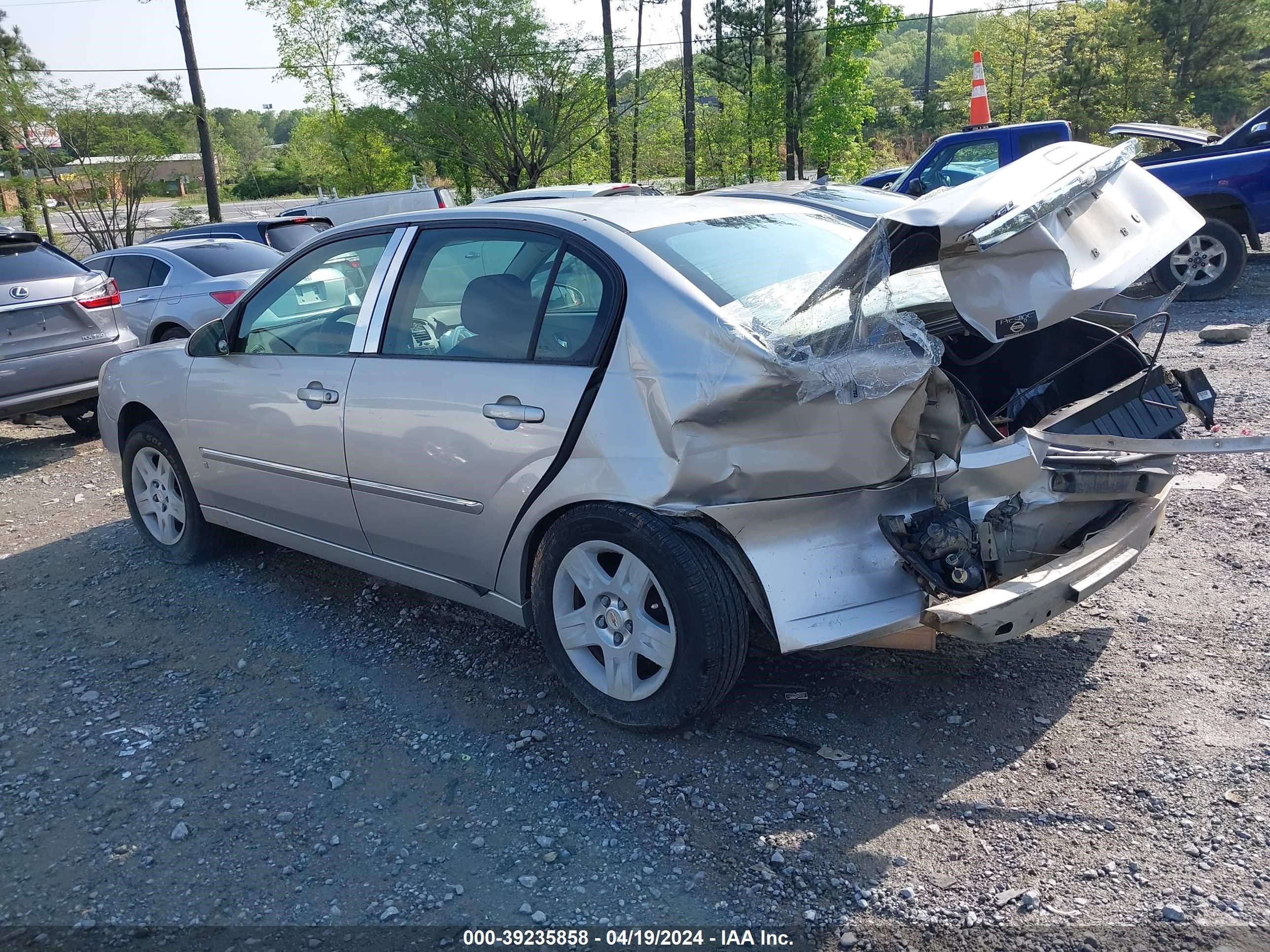 Photo 2 VIN: 1G1ZT51F16F168579 - CHEVROLET MALIBU 