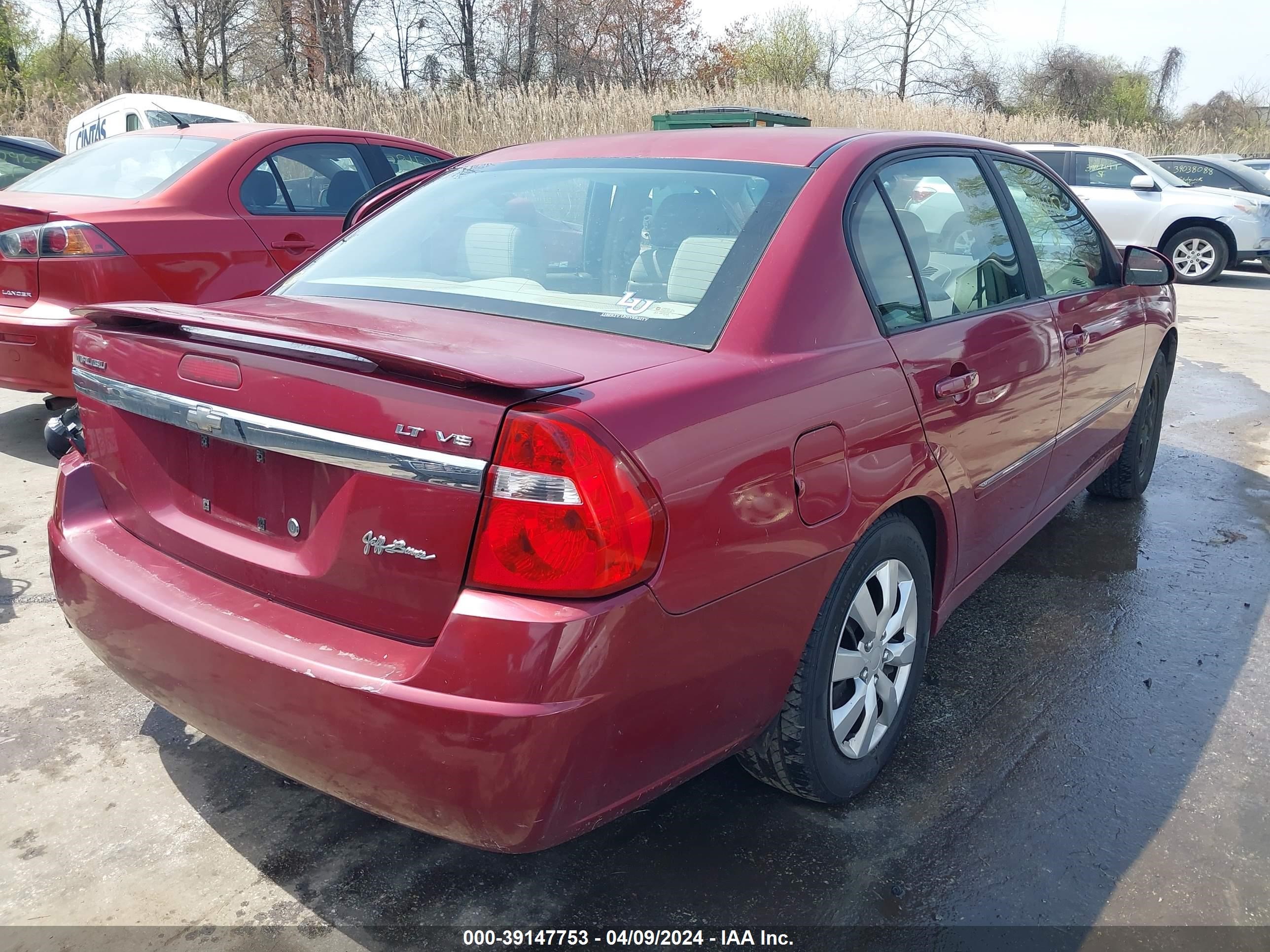 Photo 3 VIN: 1G1ZT53816F148735 - CHEVROLET MALIBU 