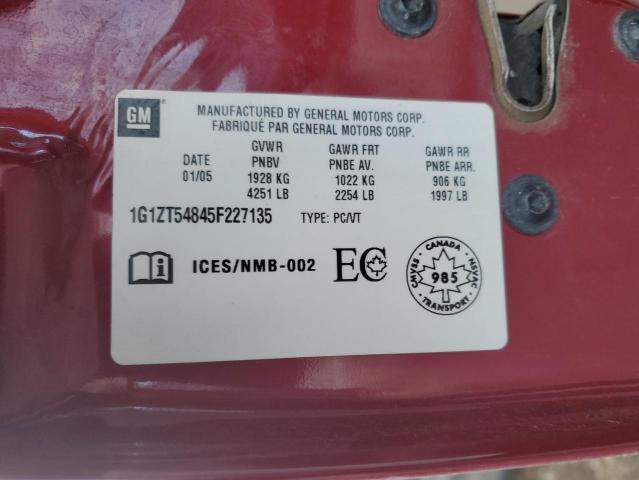 Photo 11 VIN: 1G1ZT54845F227135 - CHEVROLET MALIBU LS 
