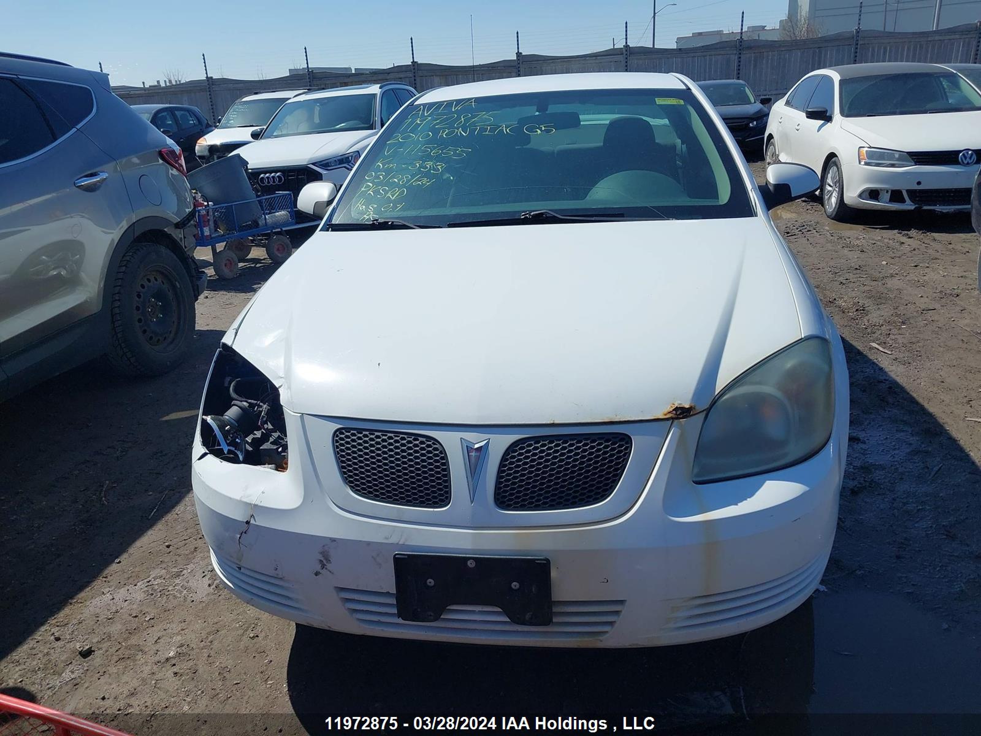 Photo 11 VIN: 1G2AD1F5XA7115655 - PONTIAC G5 