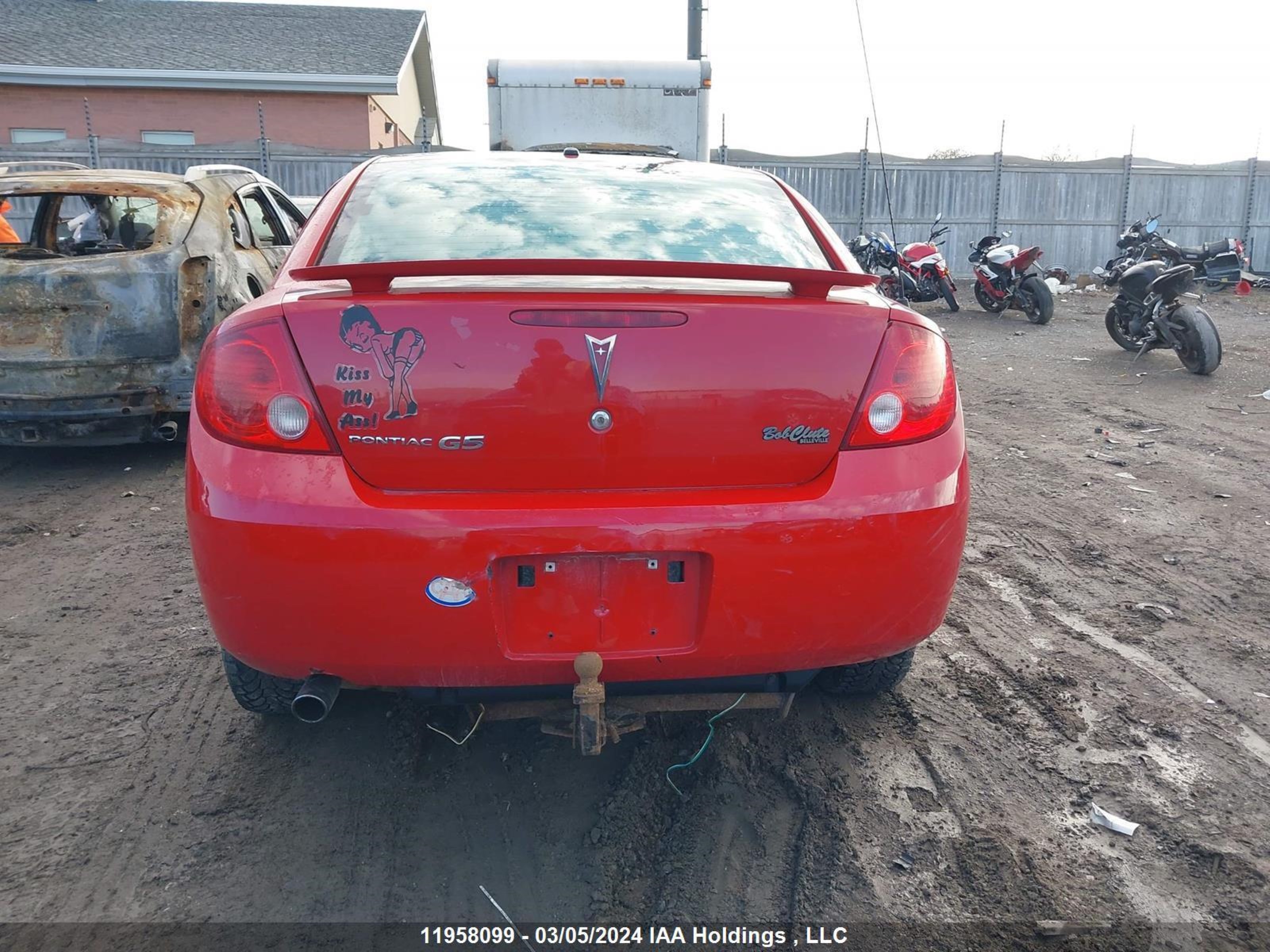 Photo 14 VIN: 1G2AL55F487208685 - PONTIAC G5 