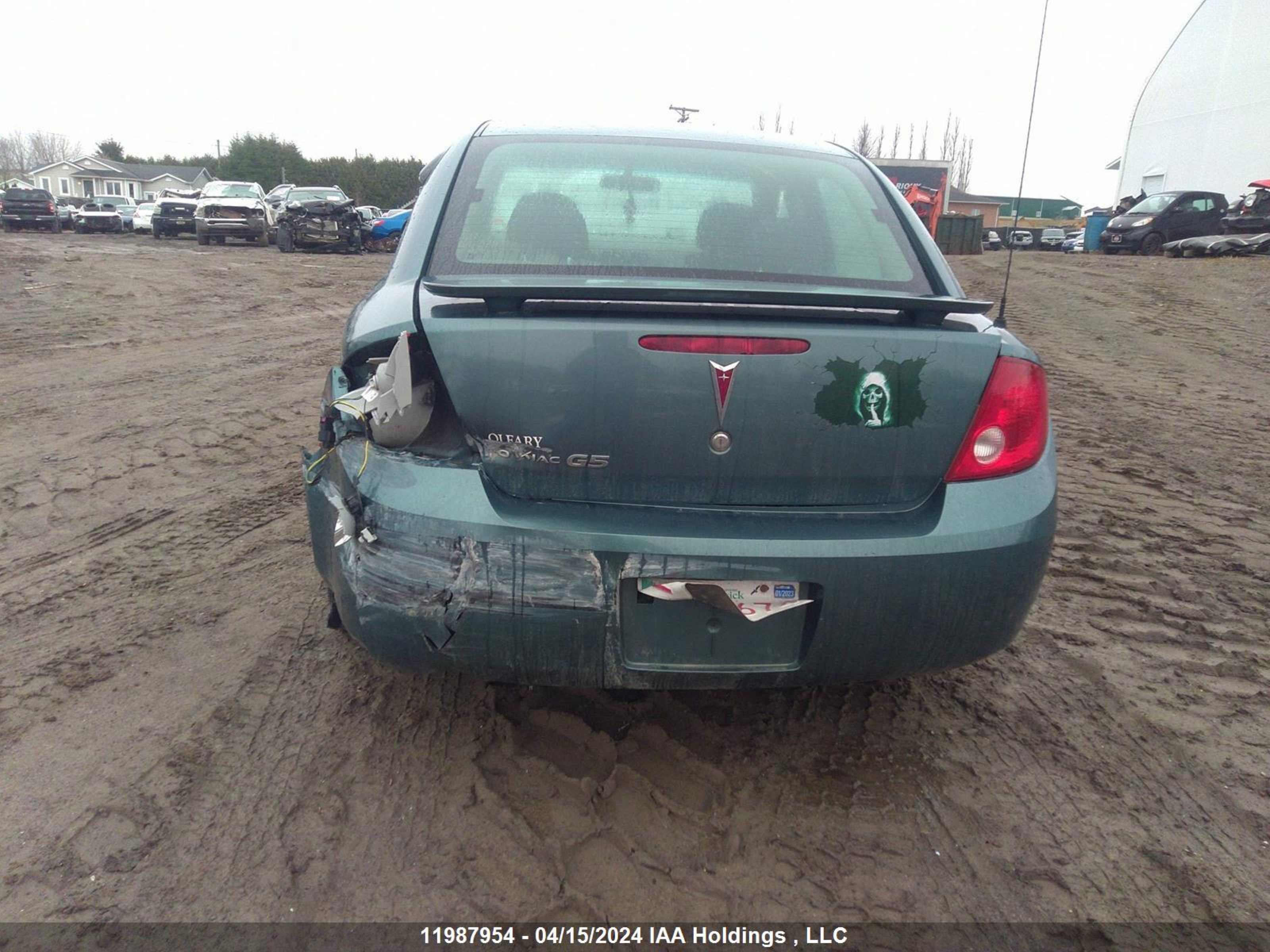 Photo 16 VIN: 1G2AS55H397254272 - PONTIAC G5 