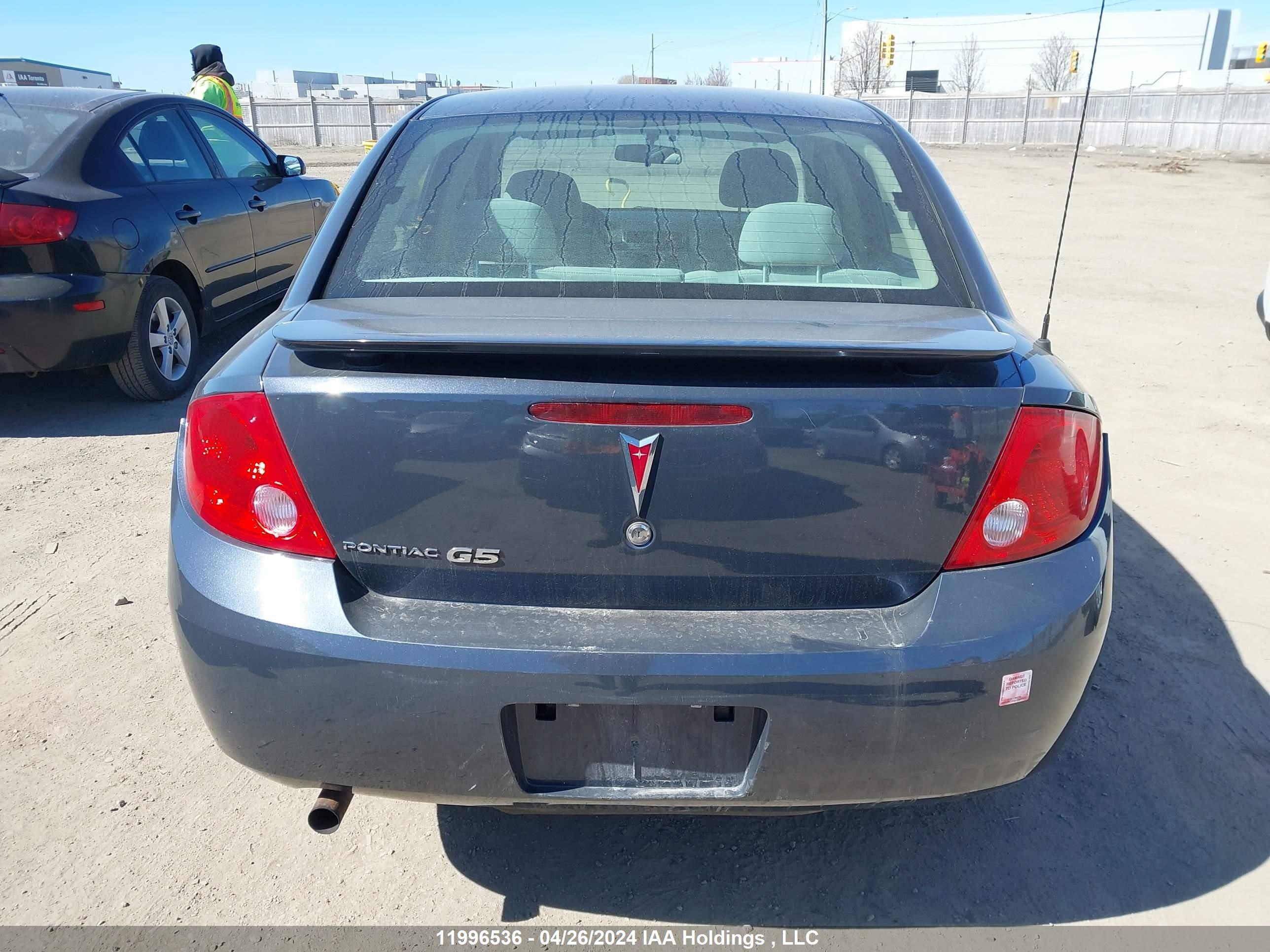 Photo 15 VIN: 1G2AS55H697209018 - PONTIAC G5 