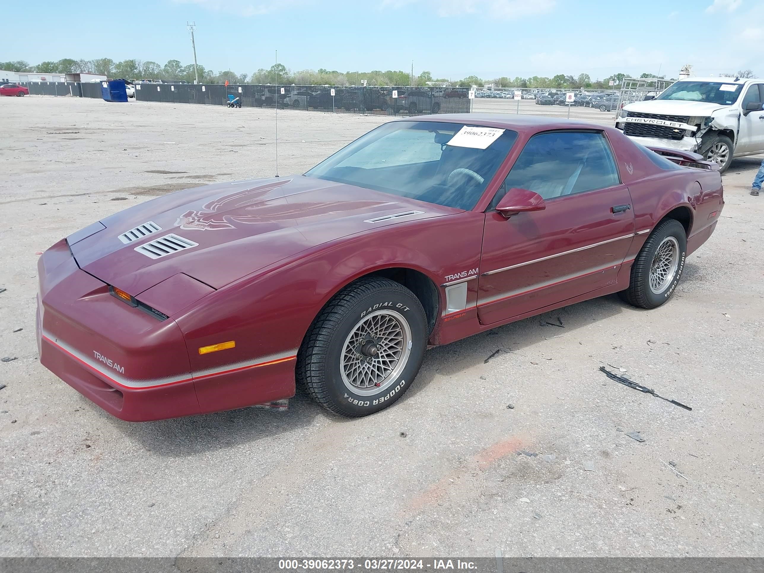 Photo 1 VIN: 1G2FW87F9FL606670 - PONTIAC FIREBIRD 