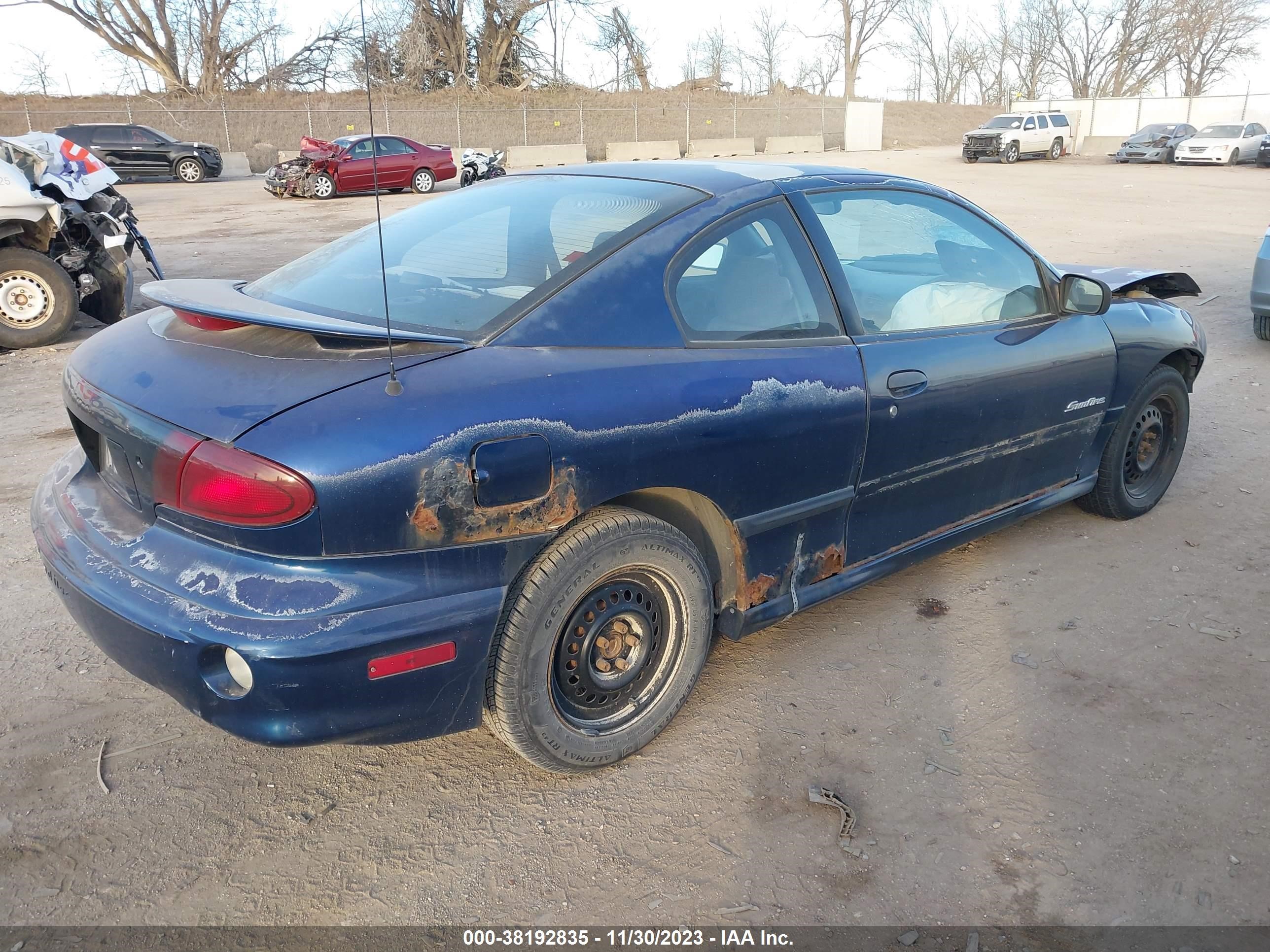 Photo 3 VIN: 1G2JB124417218976 - PONTIAC SUNFIRE 