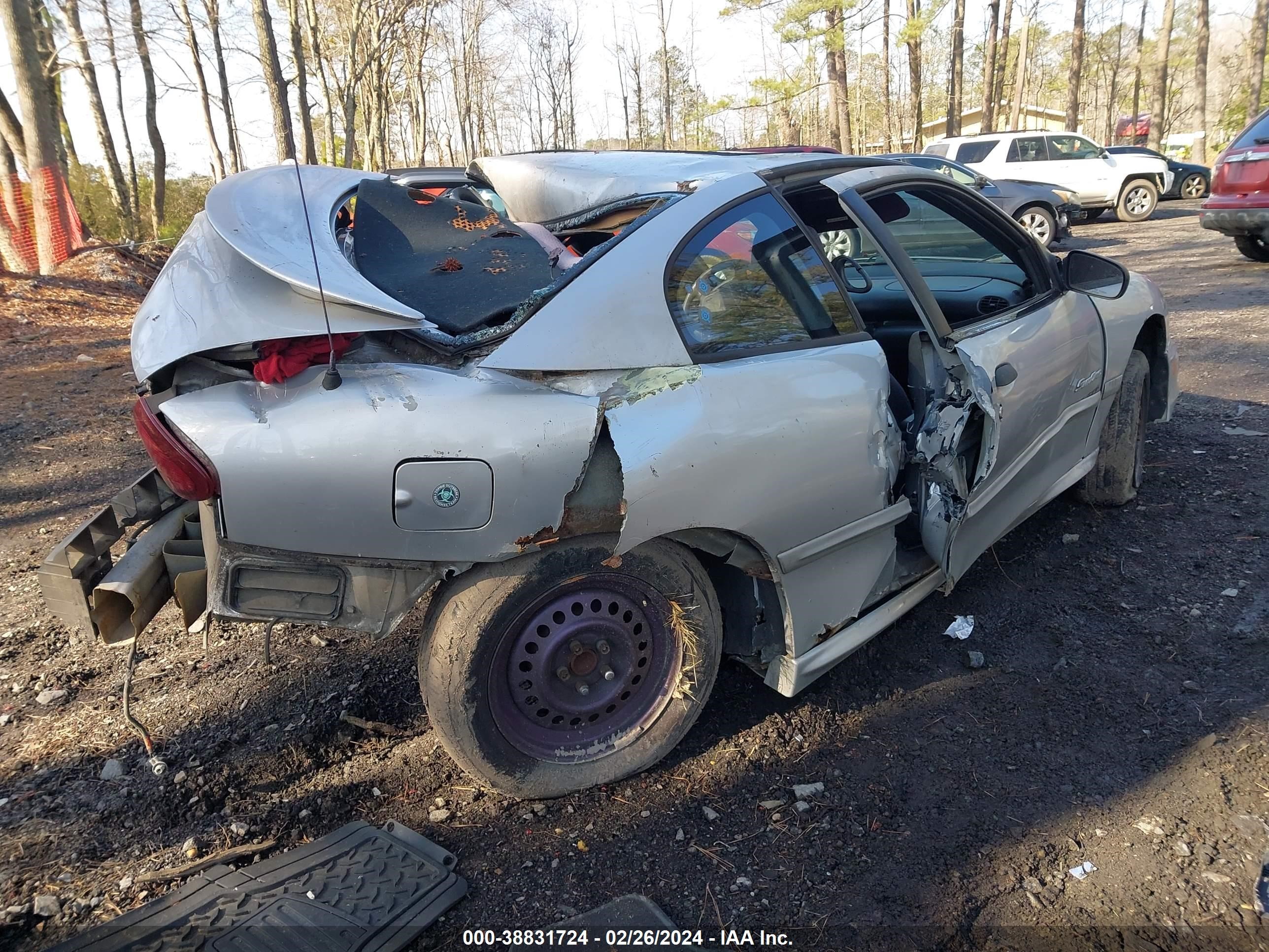 Photo 3 VIN: 1G2JB124727160024 - PONTIAC SUNFIRE 