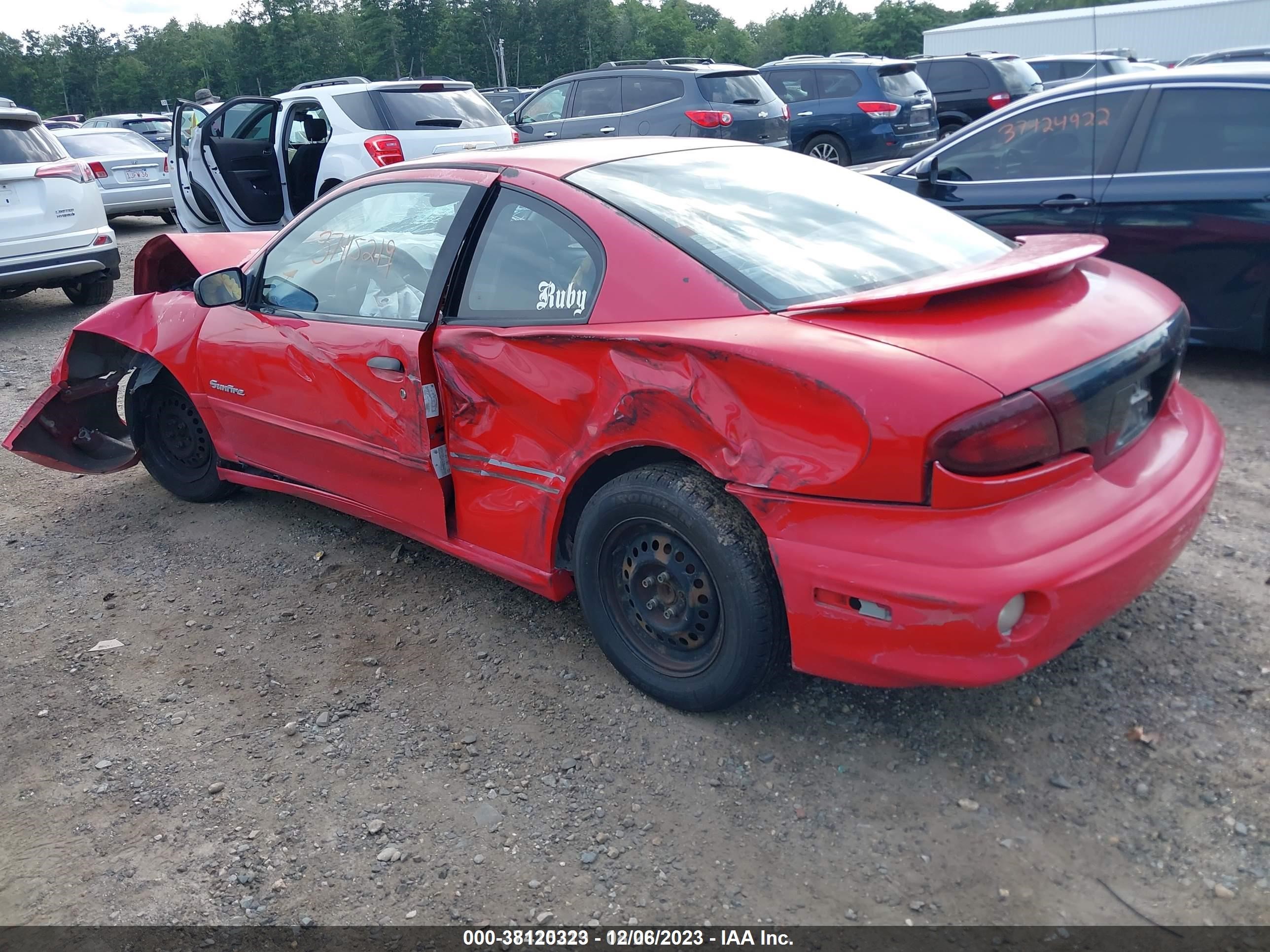 Photo 3 VIN: 1G2JB124817240821 - PONTIAC SUNFIRE 