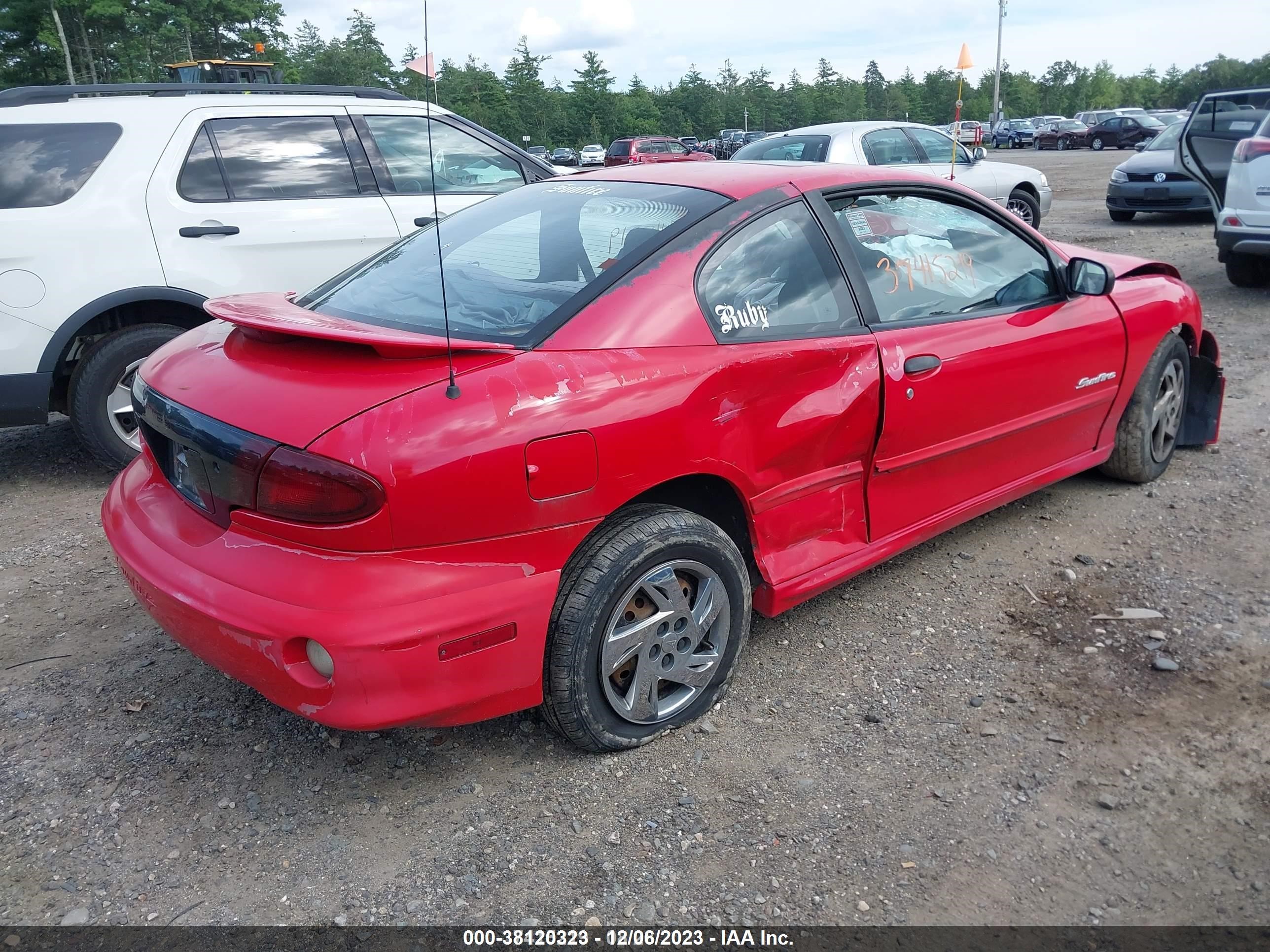 Photo 4 VIN: 1G2JB124817240821 - PONTIAC SUNFIRE 