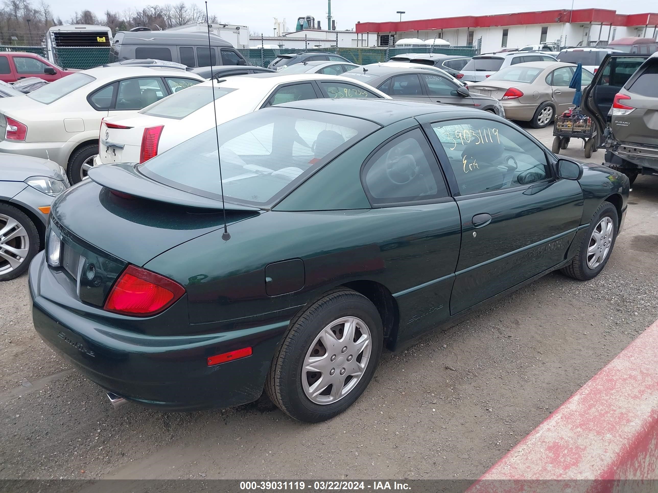 Photo 3 VIN: 1G2JB12F637316556 - PONTIAC SUNFIRE 