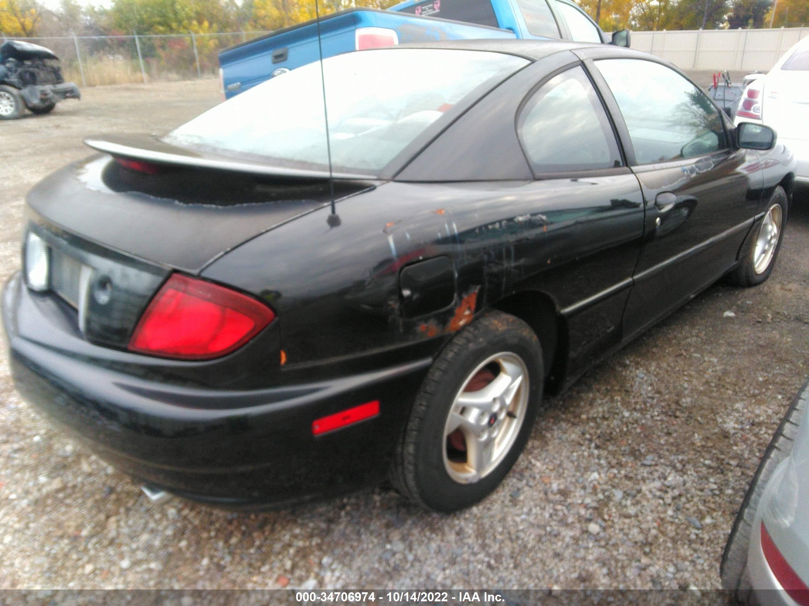 Photo 3 VIN: 1G2JB12F737107343 - PONTIAC SUNFIRE 