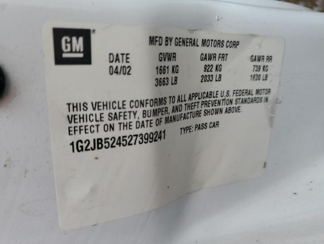 Photo 11 VIN: 1G2JB524527399241 - PONTIAC SUNFIRE 