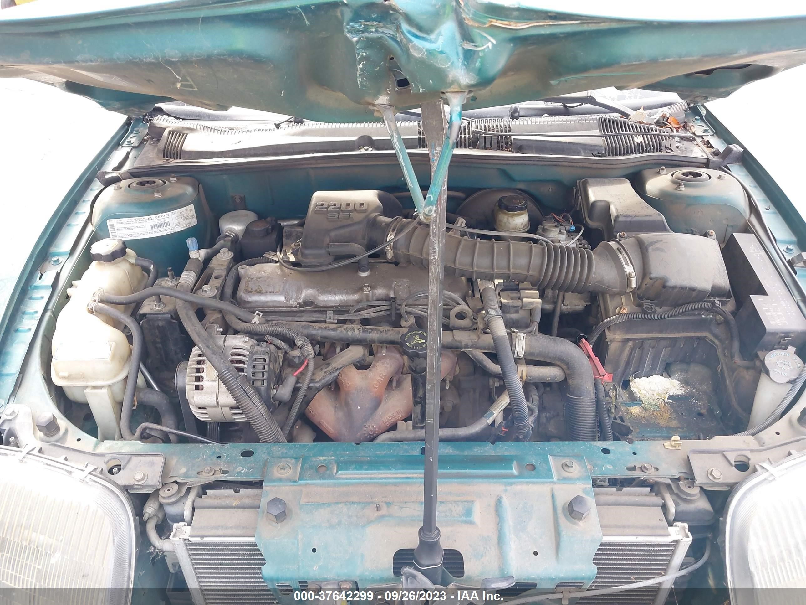 Photo 9 VIN: 1G2JB5245X7551297 - PONTIAC SUNFIRE 