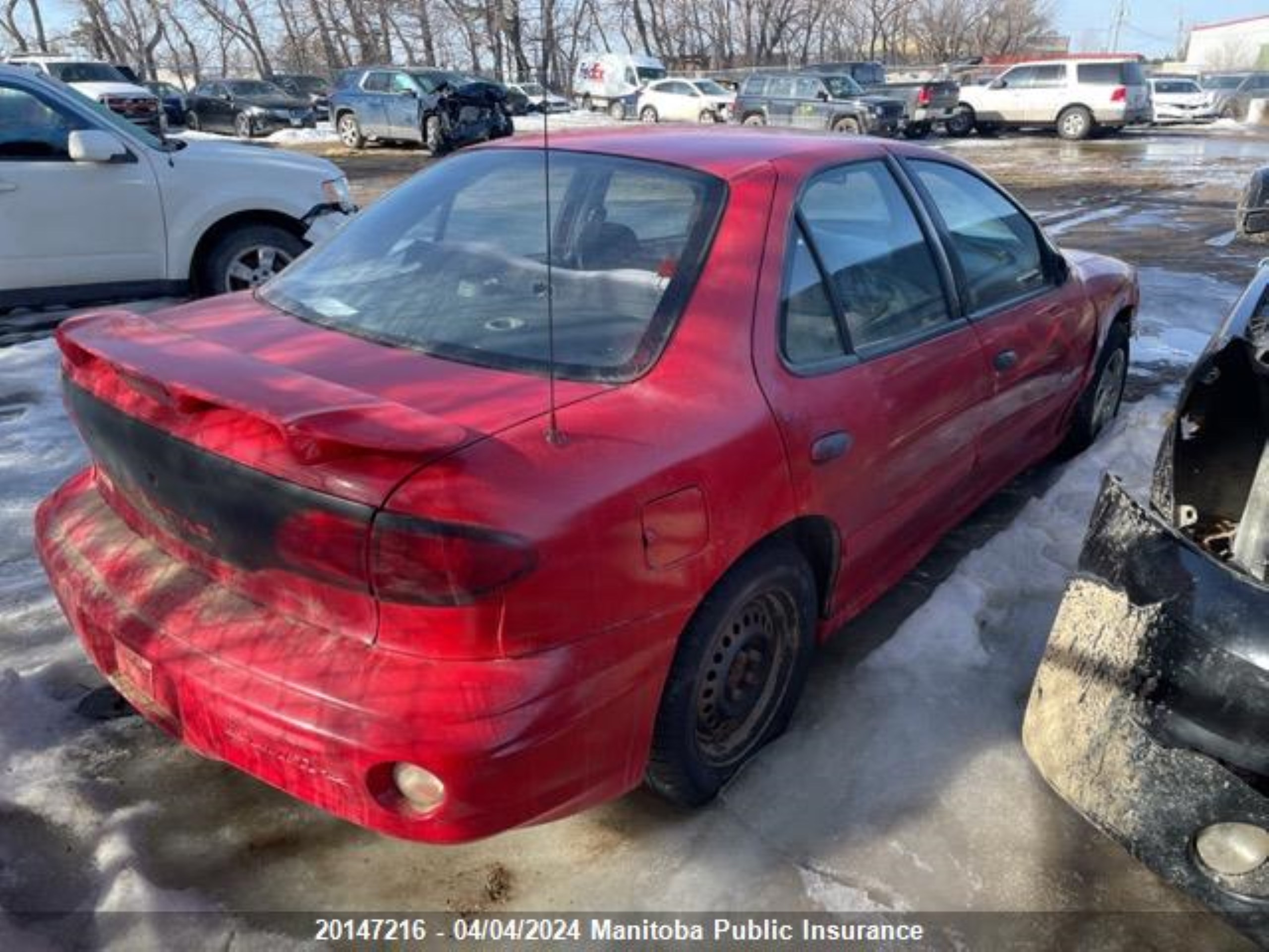 Photo 3 VIN: 1G2JB524727422194 - PONTIAC SUNFIRE 