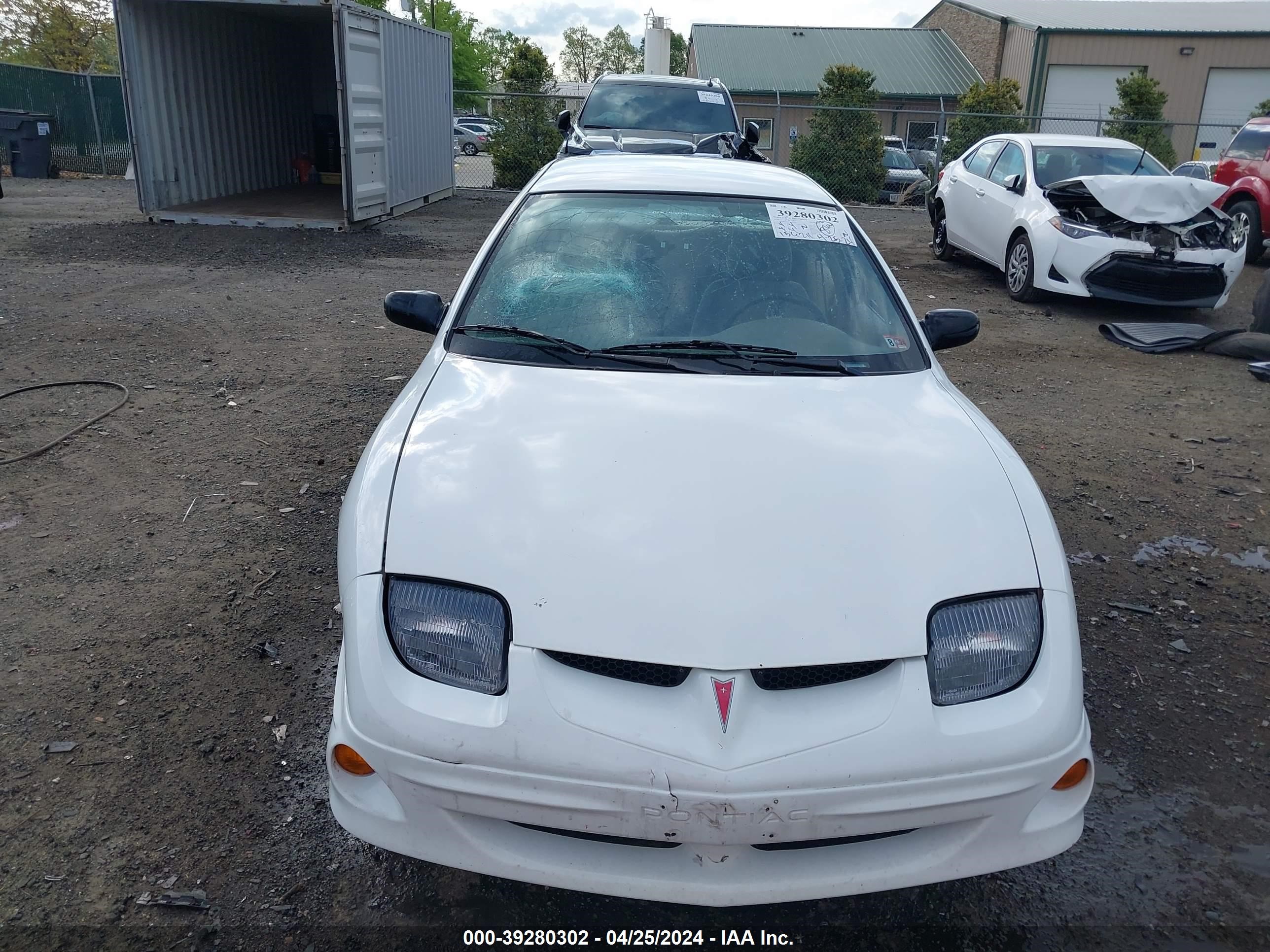 Photo 5 VIN: 1G2JB5249Y7188570 - PONTIAC SUNFIRE 