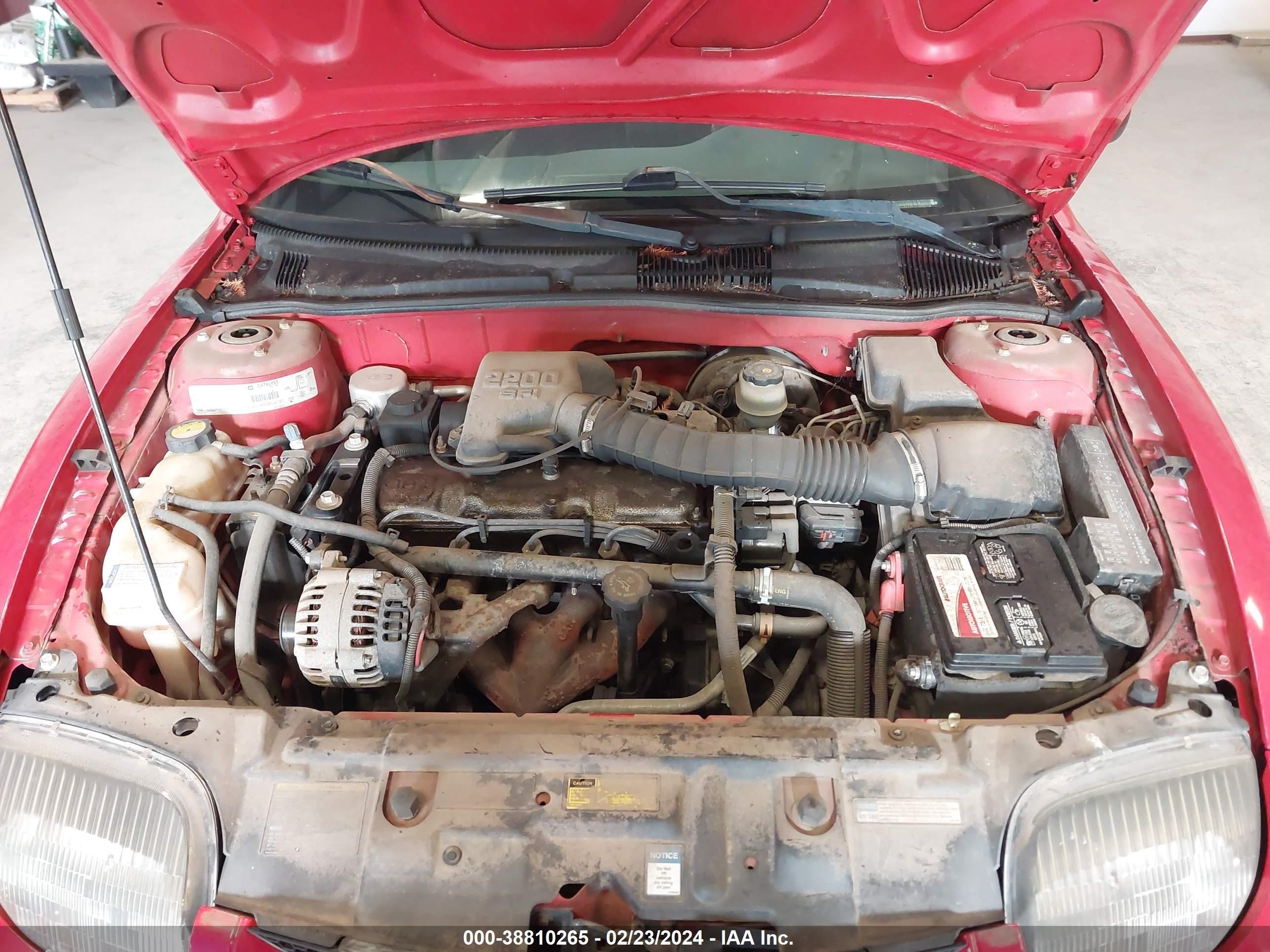 Photo 9 VIN: 1G2JB524X17342810 - PONTIAC SUNFIRE 