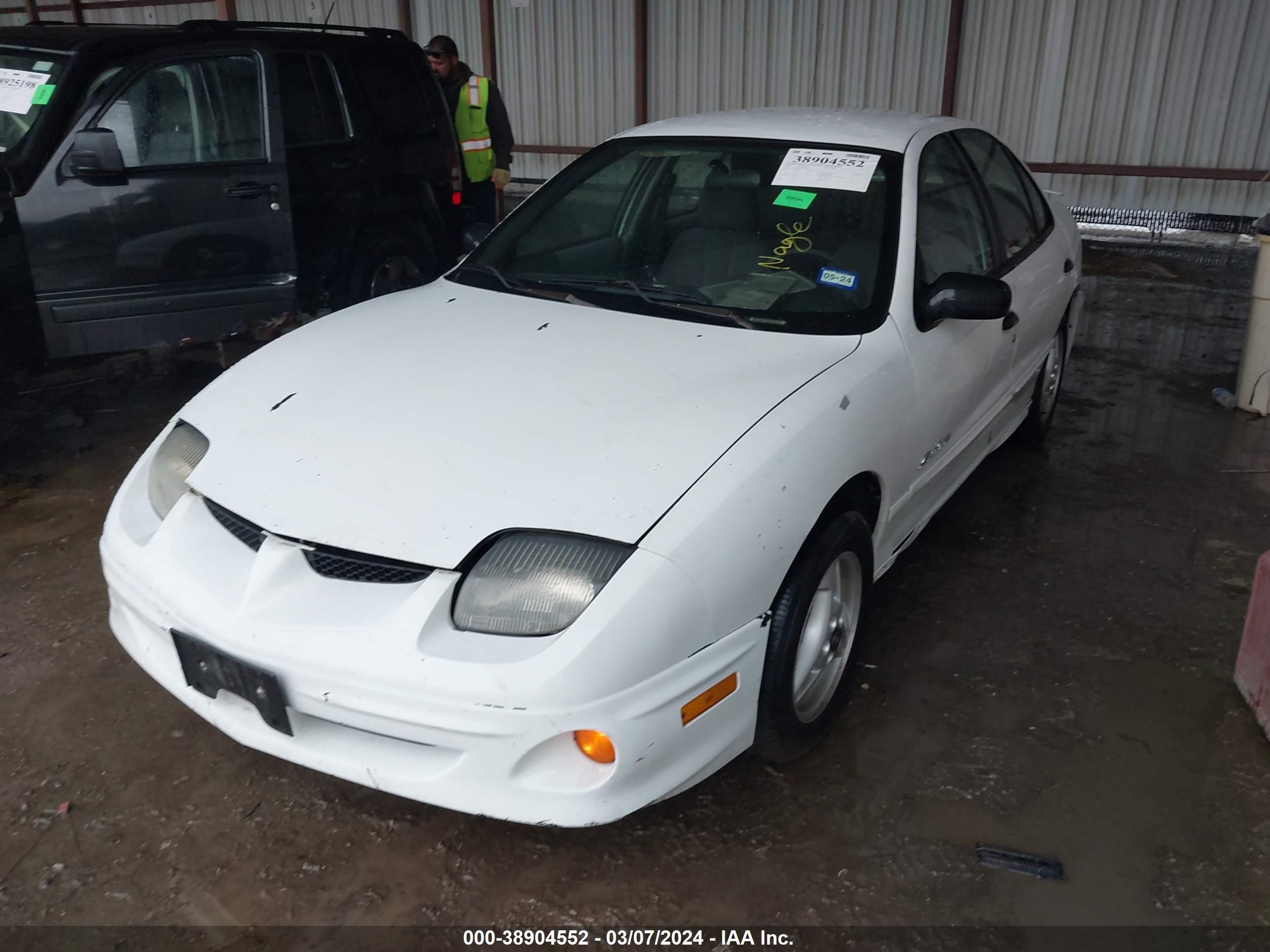 Photo 1 VIN: 1G2JB524XY7370357 - PONTIAC SUNFIRE 