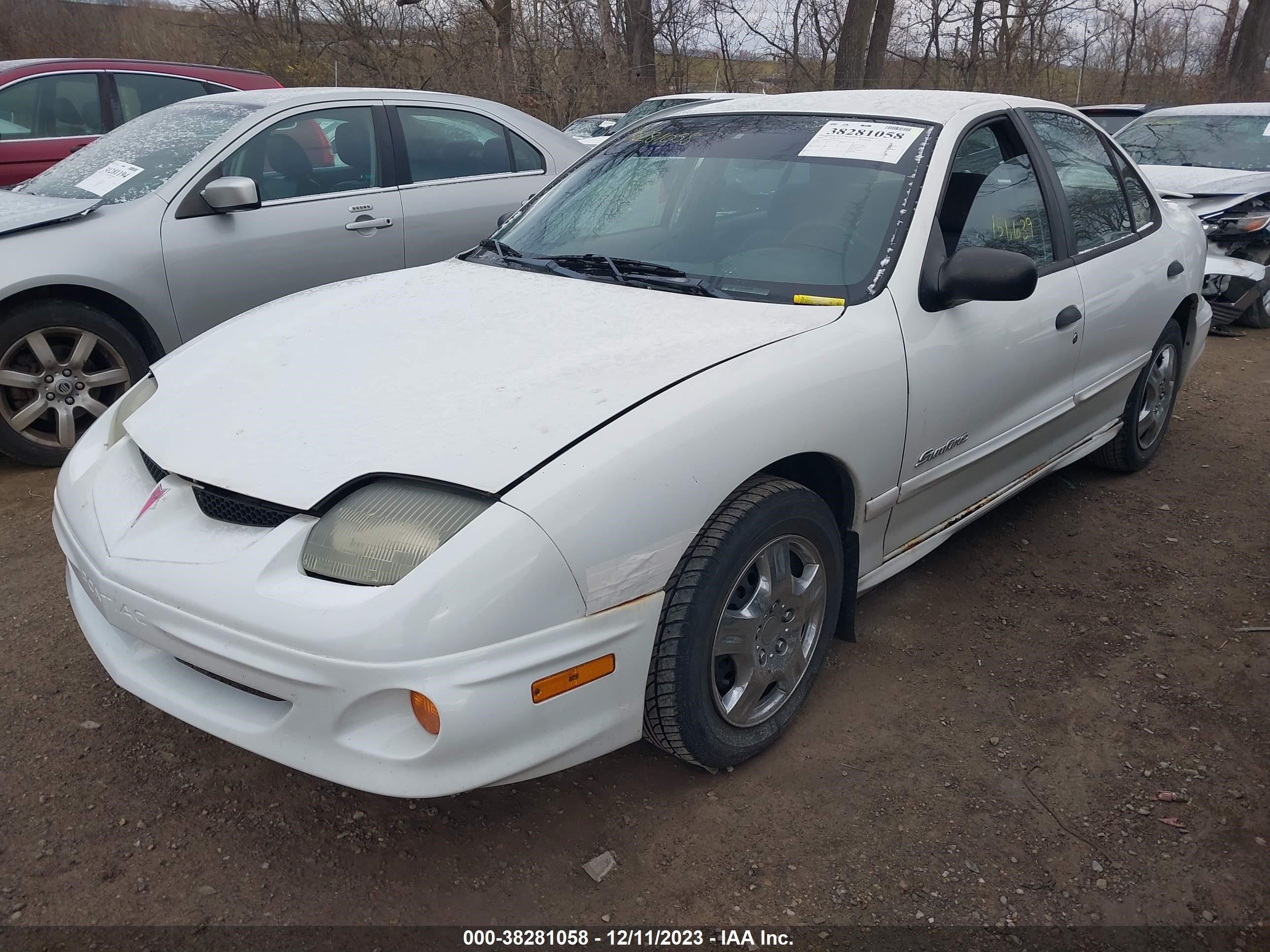 Photo 1 VIN: 1G2JB52F127486281 - PONTIAC SUNFIRE 