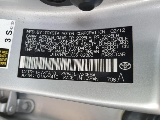 Photo 12 VIN: 1G2MB35BX8Y103628 - TOYOTA PRIUS 