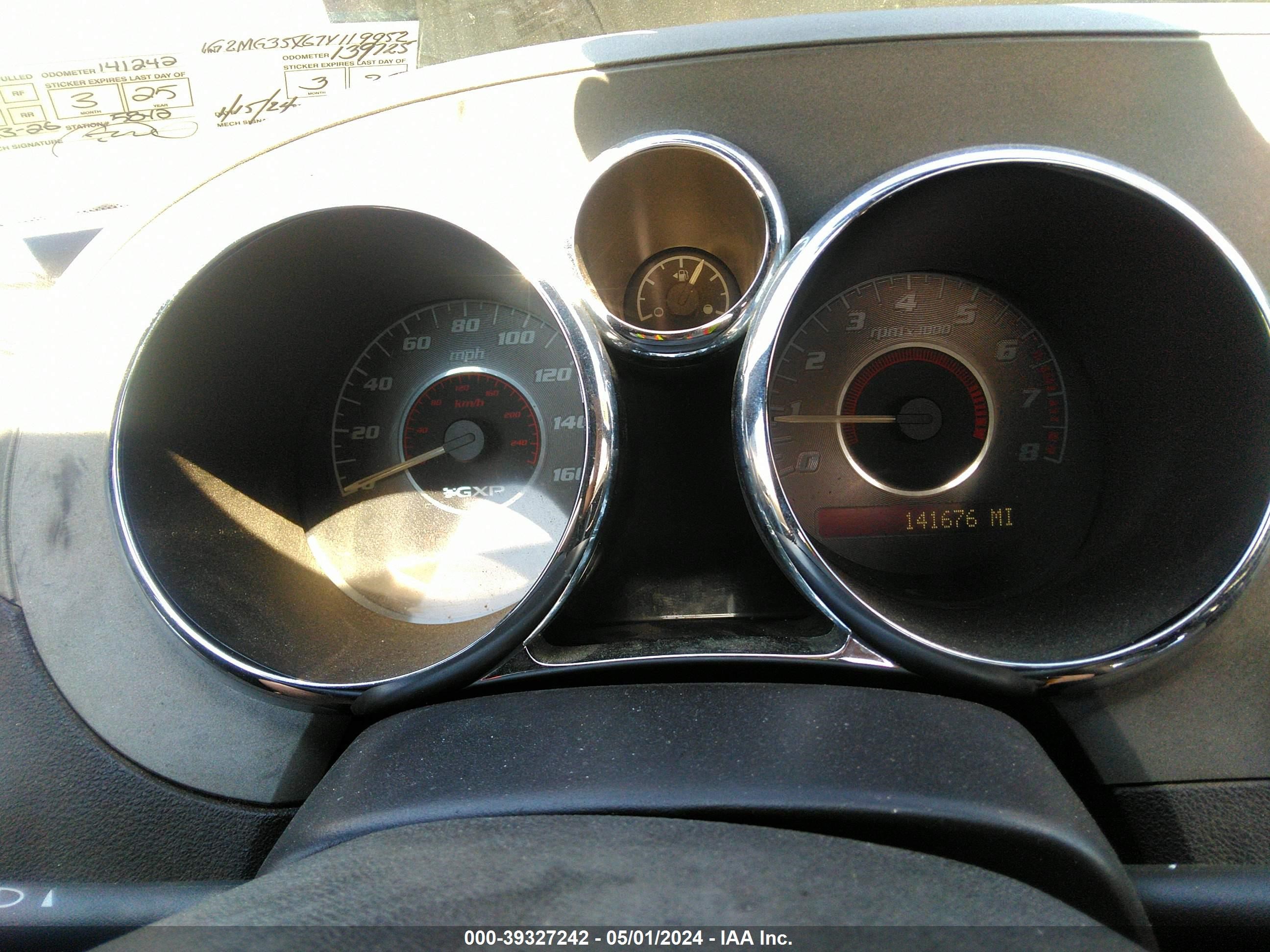 Photo 6 VIN: 1G2MG35X67Y119952 - PONTIAC SOLSTICE 