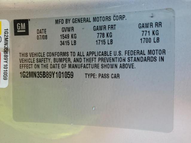 Photo 11 VIN: 1G2MN35B89Y101059 - PONTIAC SOLSTICE 