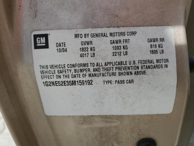 Photo 11 VIN: 1G2NE52E35M159192 - PONTIAC GRAND AM S 