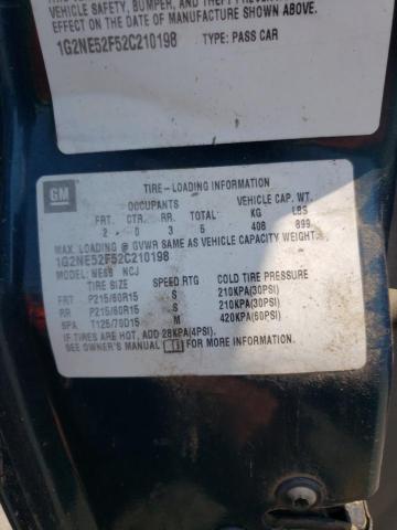 Photo 11 VIN: 1G2NE52F52C210198 - PONTIAC GRANDAM 