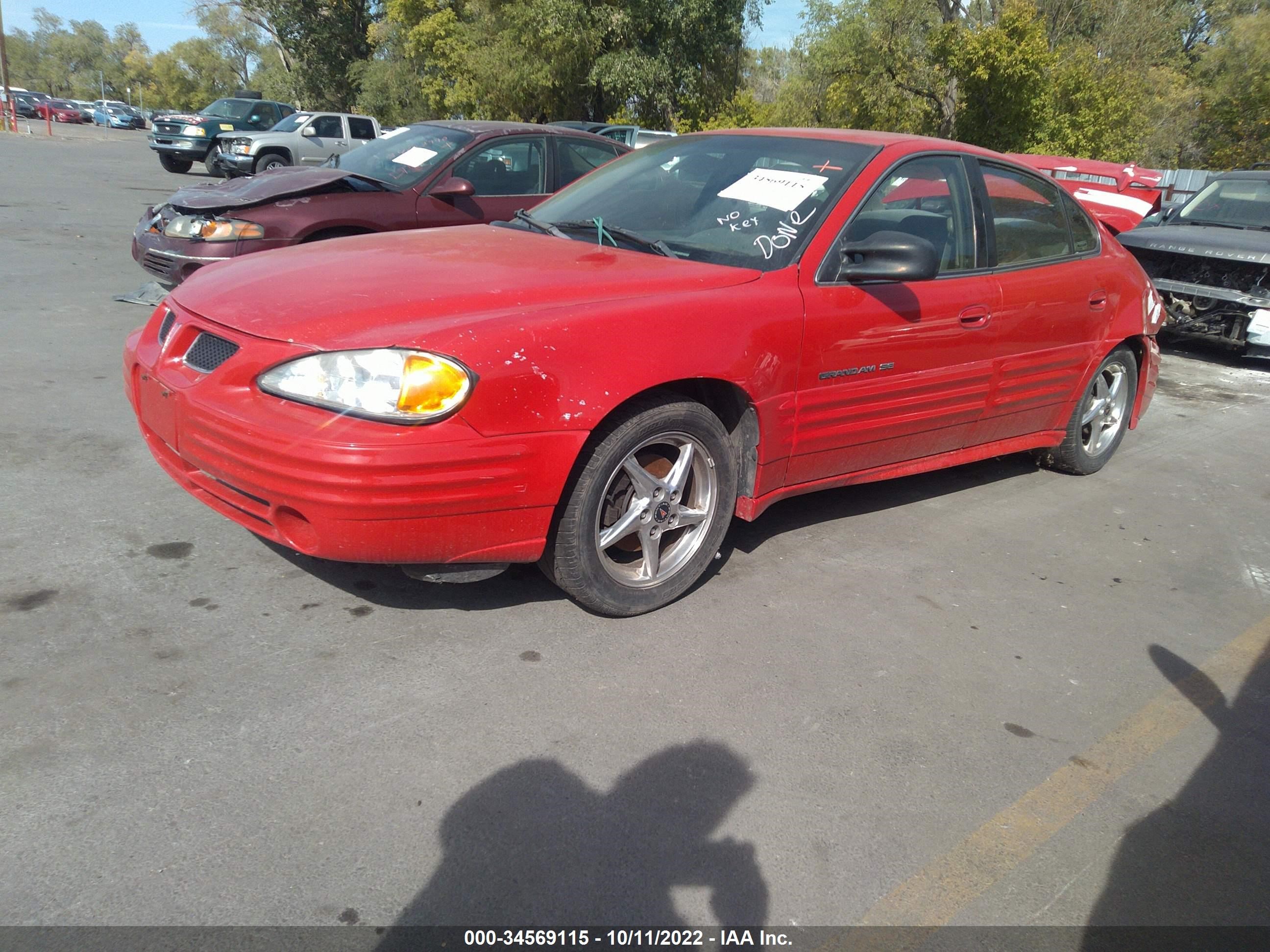 Photo 1 VIN: 1G2NE52T8YM711479 - PONTIAC GRAND AM 