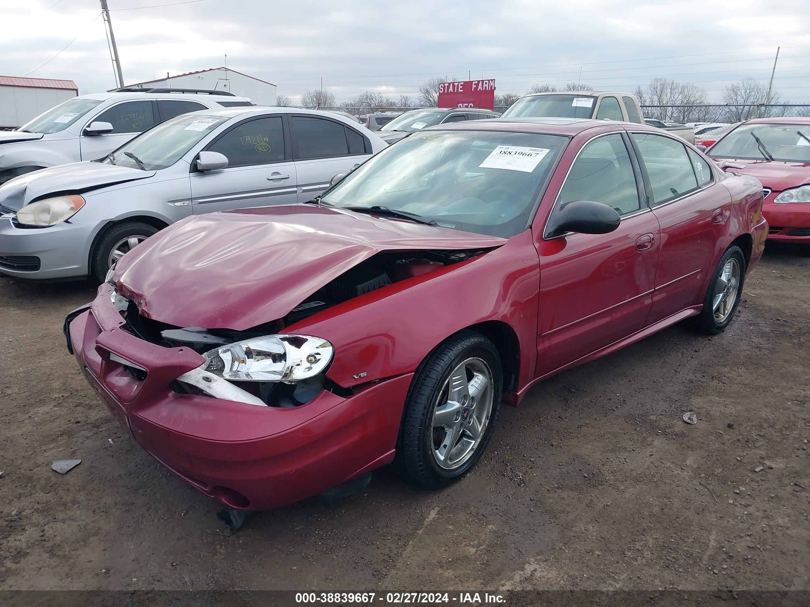 Photo 1 VIN: 1G2NF52E84C149615 - PONTIAC GRAND AM 