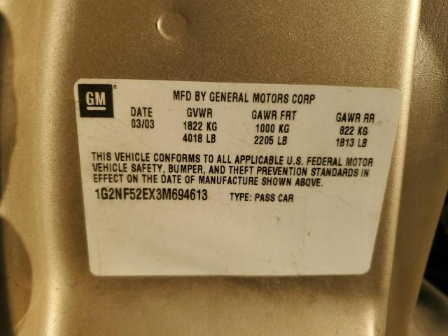 Photo 11 VIN: 1G2NF52EX3M694613 - PONTIAC GRANDAM 