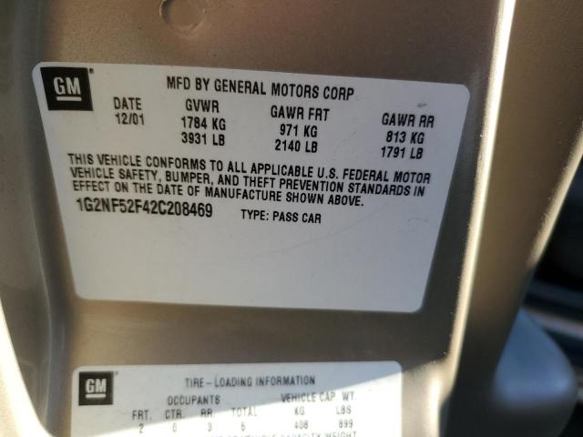 Photo 11 VIN: 1G2NF52F42C208469 - PONTIAC GRAND AM S 