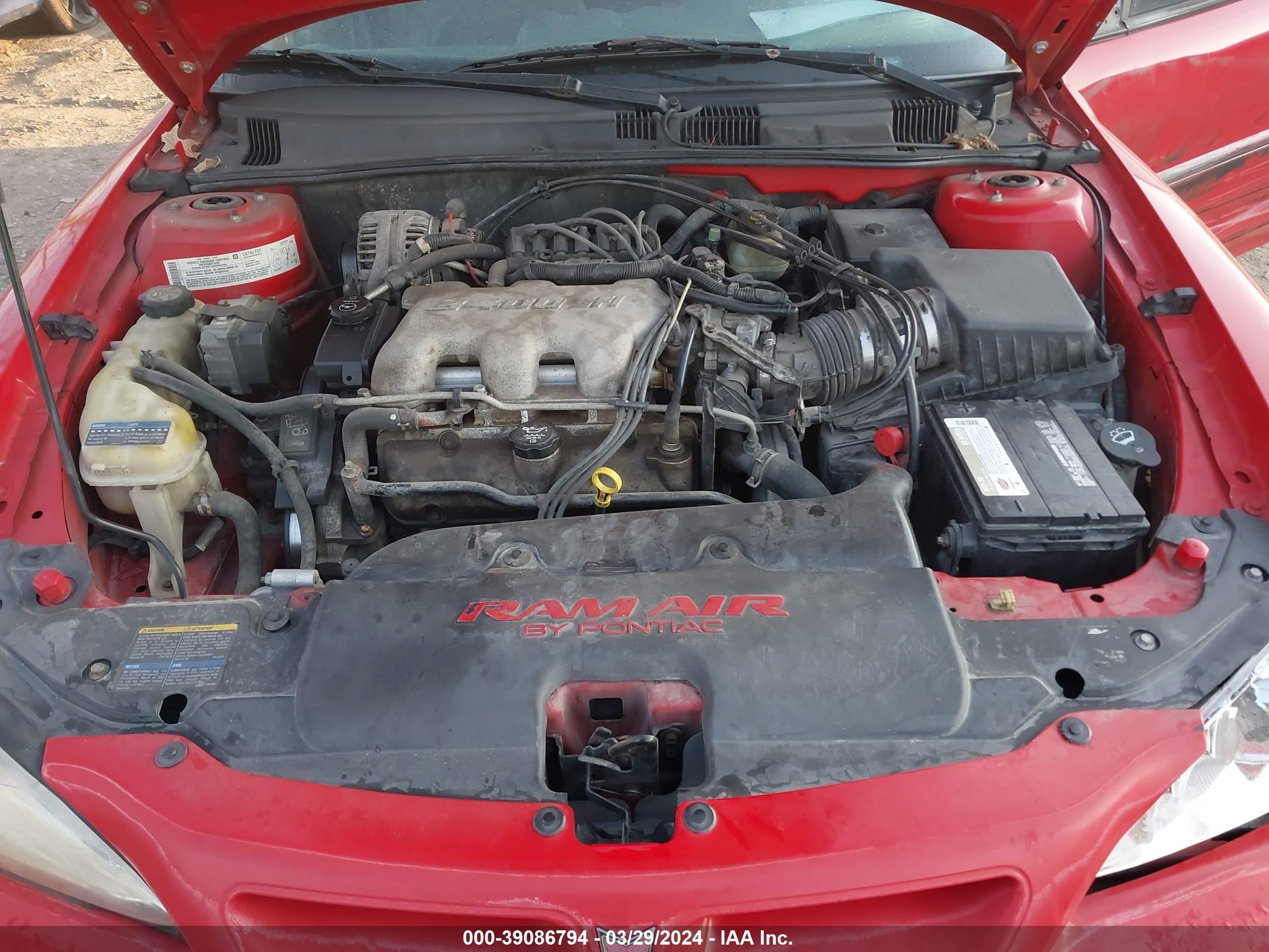 Photo 9 VIN: 1G2NW52E44C151233 - PONTIAC GRAND AM 