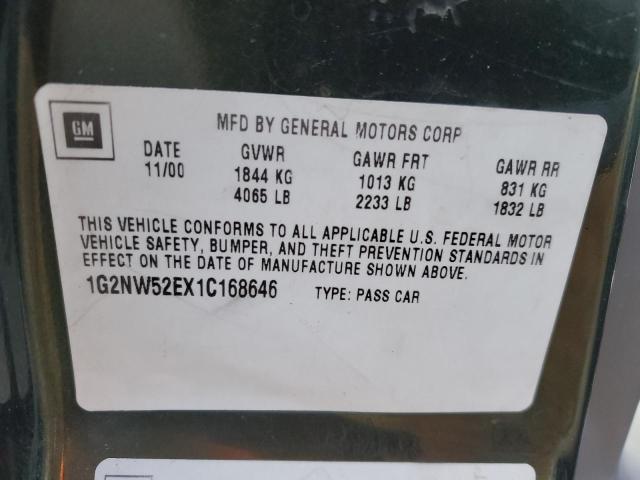 Photo 11 VIN: 1G2NW52EX1C168646 - PONTIAC GRANDAM 