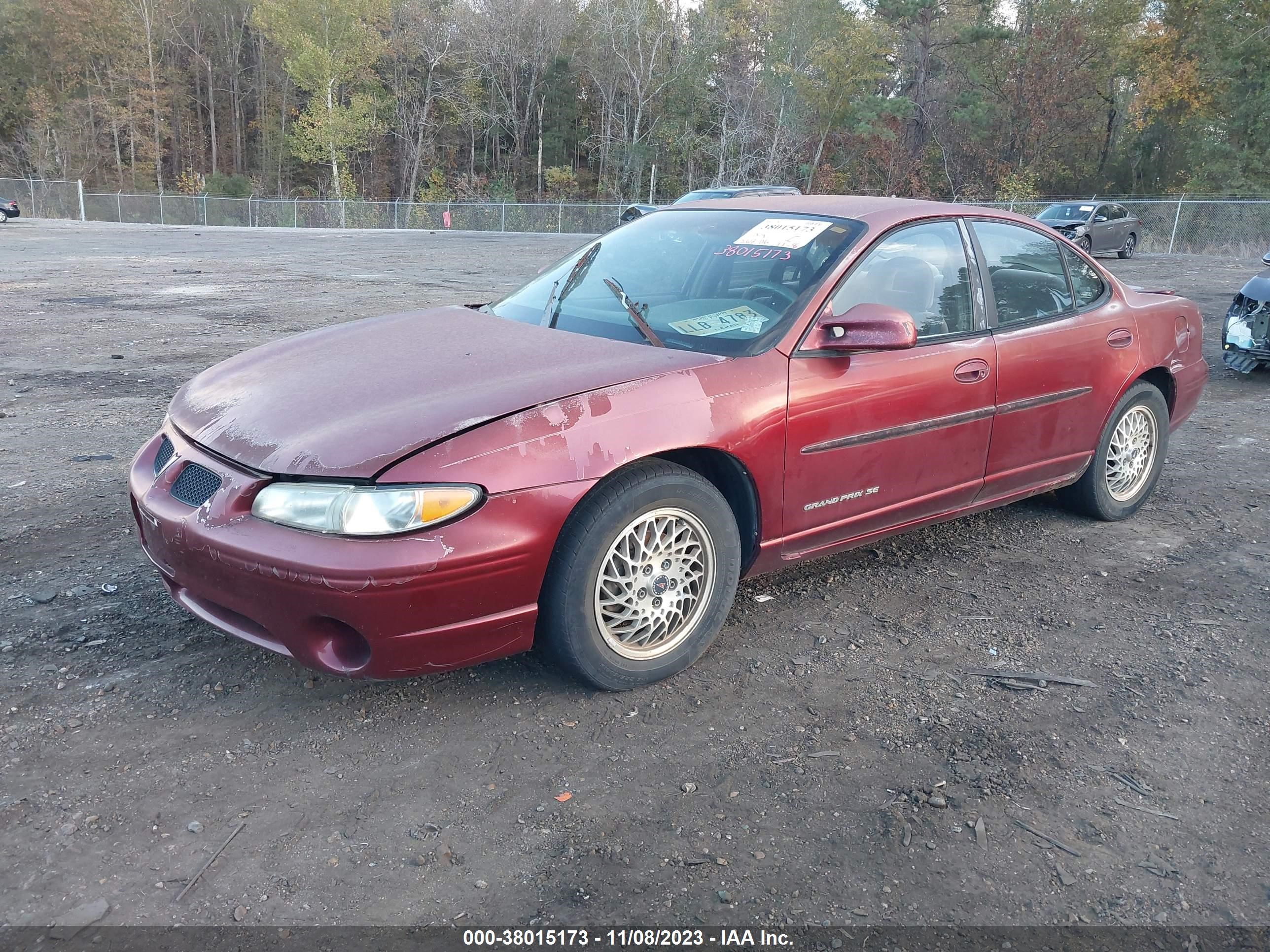 Photo 1 VIN: 1G2WK52J7YF315270 - PONTIAC GRAND PRIX 