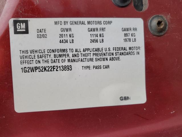 Photo 11 VIN: 1G2WP52K22F213893 - PONTIAC GRANDPRIX 