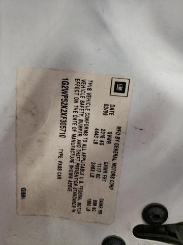 Photo 12 VIN: 1G2WP52K2XF305710 - PONTIAC GRAND PRIX 