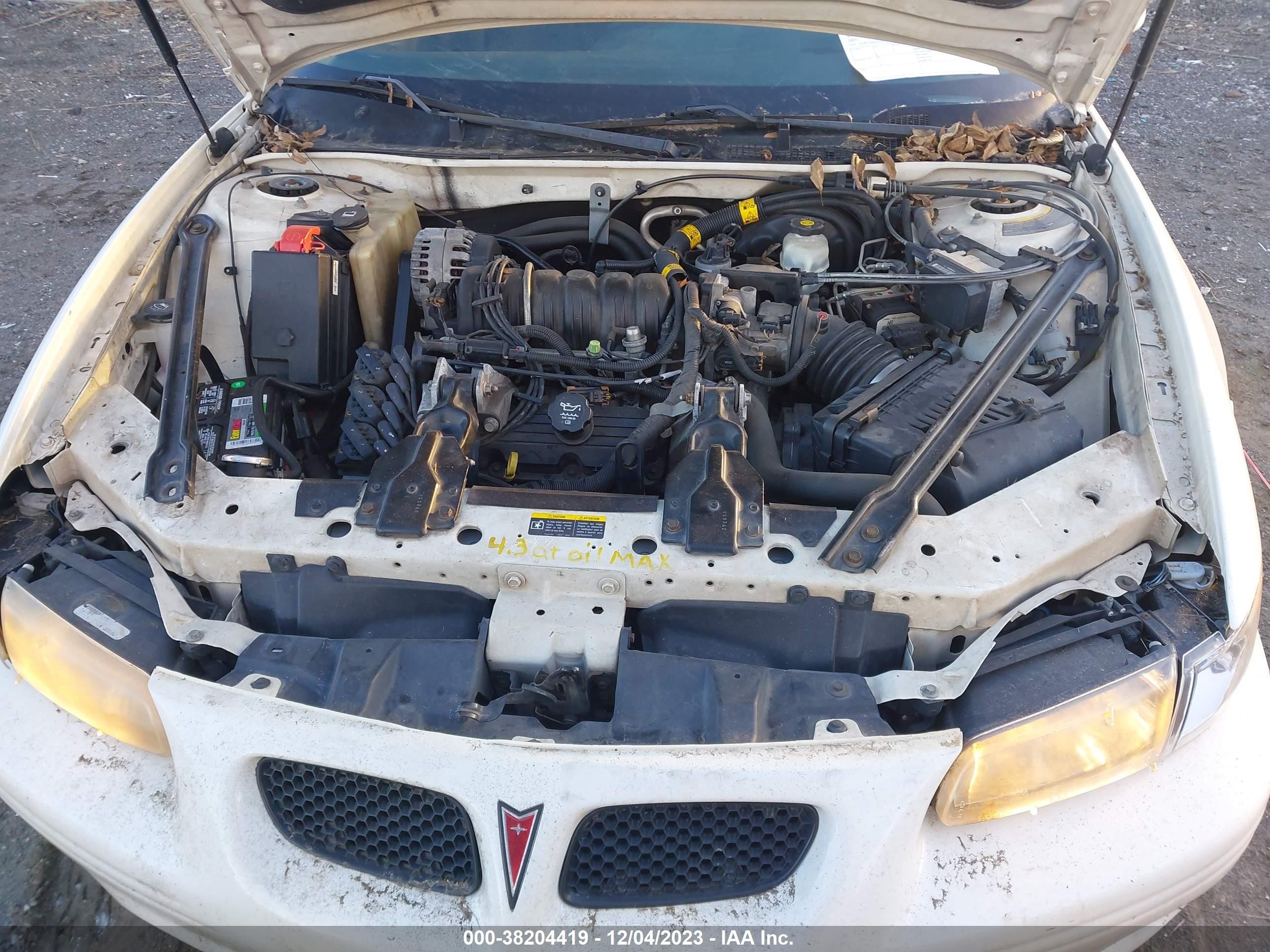 Photo 9 VIN: 1G2WP52K43F120262 - PONTIAC GRAND PRIX 