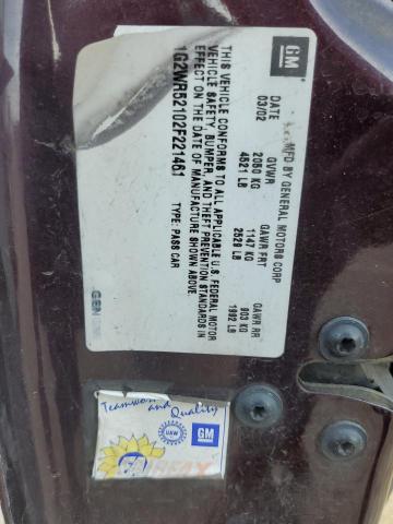 Photo 11 VIN: 1G2WR52102F221461 - PONTIAC GRANDPRIX 