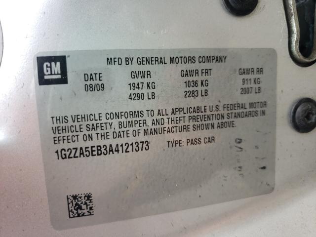 Photo 9 VIN: 1G2ZA5EB3A4121373 - PONTIAC G6 