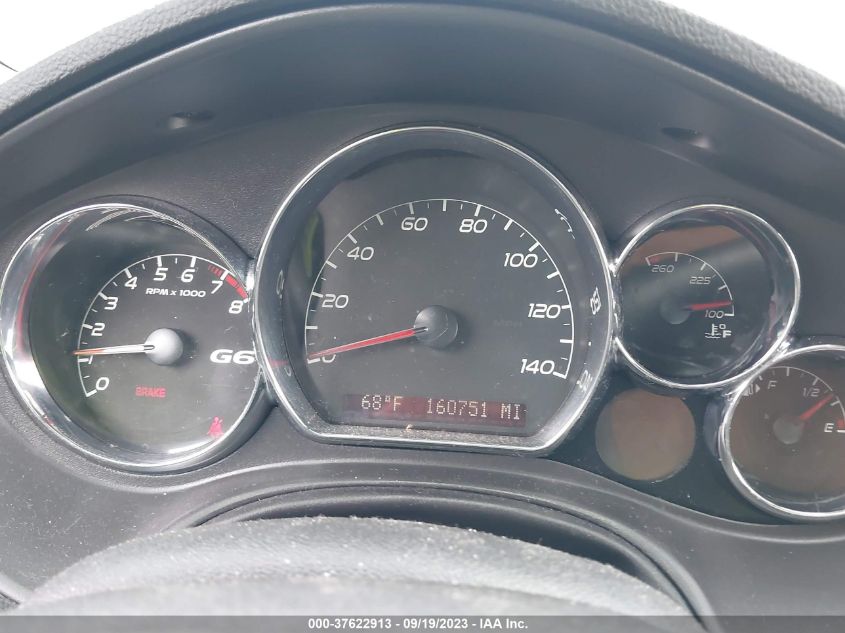 Photo 6 VIN: 1G2ZA5EB8A4135429 - PONTIAC G6 
