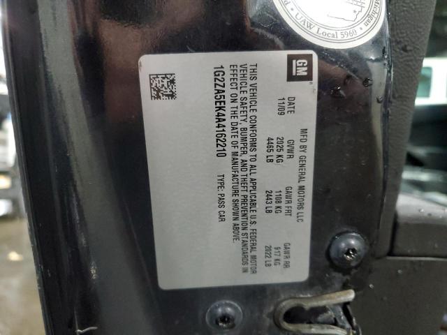 Photo 11 VIN: 1G2ZA5EK4A4162210 - PONTIAC G6 