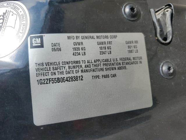 Photo 12 VIN: 1G2ZF55B064283812 - PONTIAC G6 