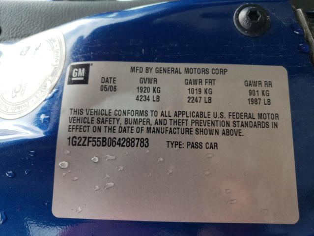 Photo 11 VIN: 1G2ZF55B064288783 - PONTIAC G6 