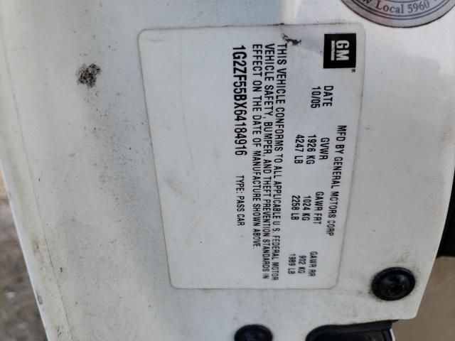 Photo 9 VIN: 1G2ZF55BX64184916 - PONTIAC G6 