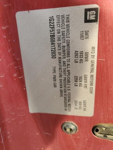 Photo 11 VIN: 1G2ZF57B684172830 - PONTIAC G6 