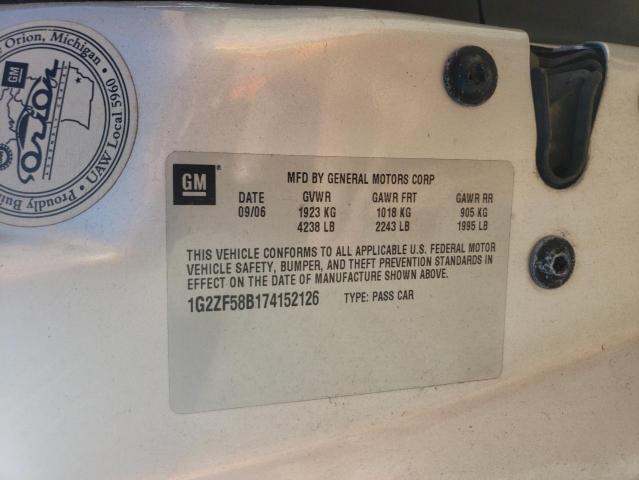 Photo 11 VIN: 1G2ZF58B174152126 - PONTIAC G6 