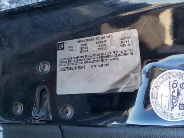 Photo 9 VIN: 1G2ZF58B574183542 - PONTIAC G6 VALUE L 