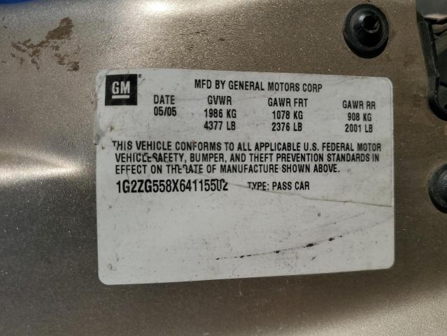 Photo 11 VIN: 1G2ZG558X64115502 - PONTIAC G6 SE1 