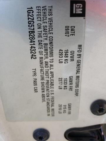 Photo 12 VIN: 1G2ZG57B284143242 - PONTIAC G6 