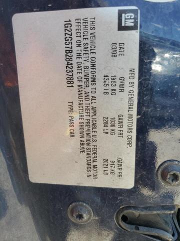 Photo 11 VIN: 1G2ZG57B284237881 - PONTIAC G6 